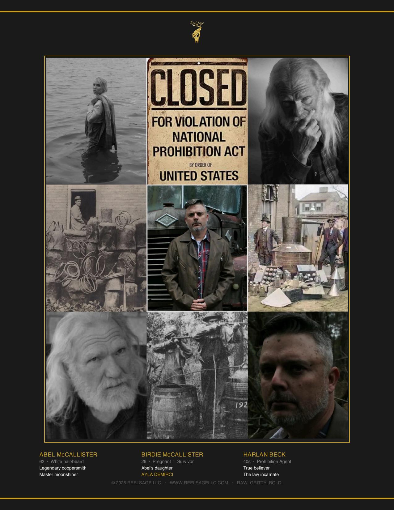 The Last Copper Run Cast Lookbook